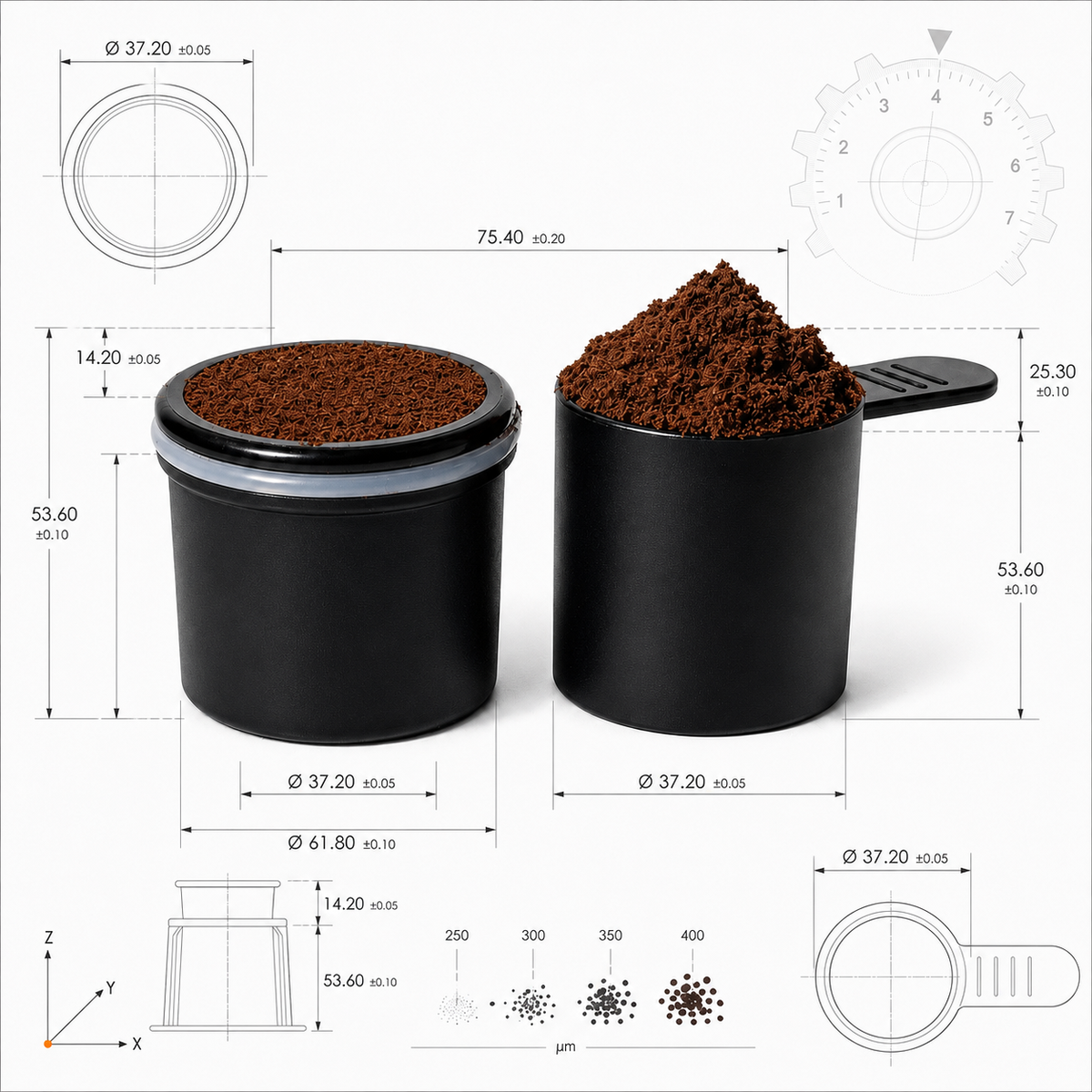 Mokout Coffee | macinato classico in latta 250g