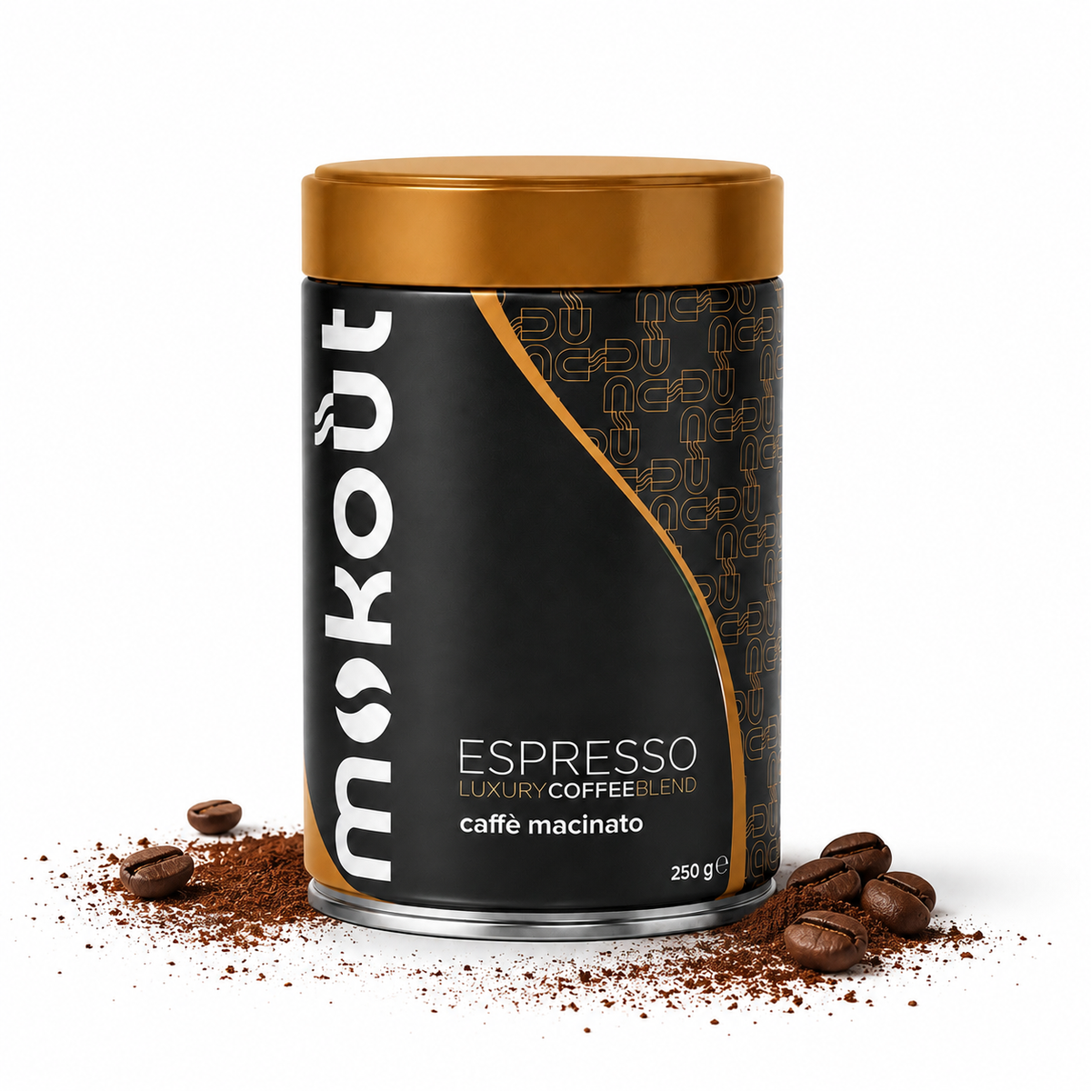 Mokout Coffee | macinato classico in latta 250g